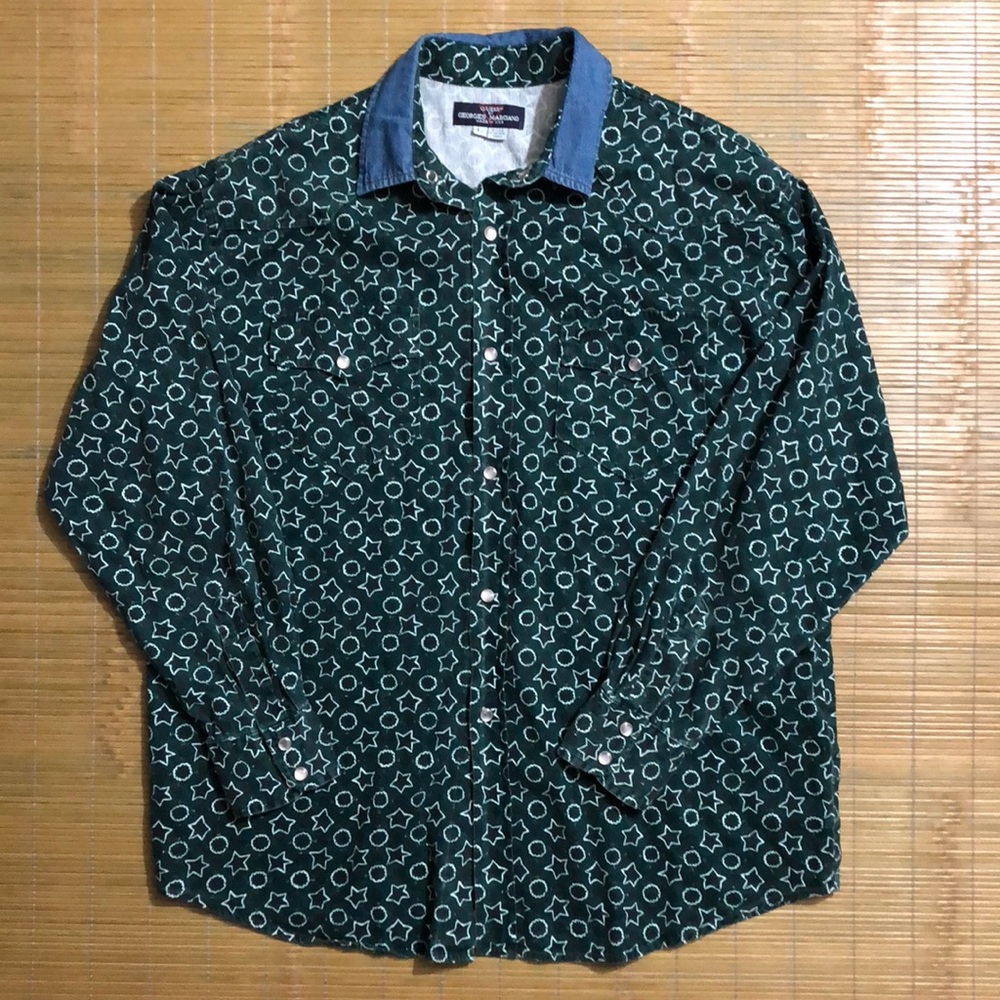 Guess Shirt Vintage Made In USA GEORGES MARCIANO